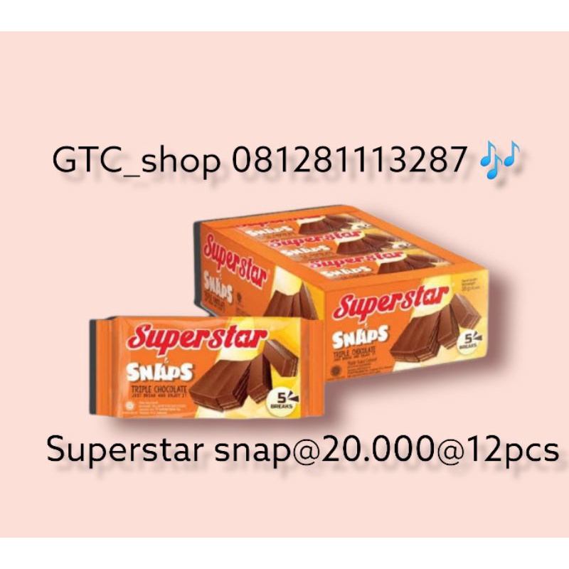 

super star snap isi 12pcs