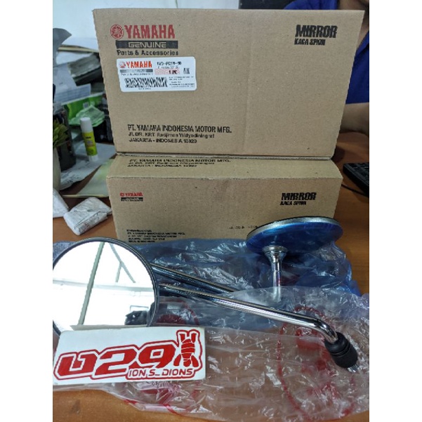 SPION BULAT CROME ORIGINAL YAMAHA PNP FAZIO