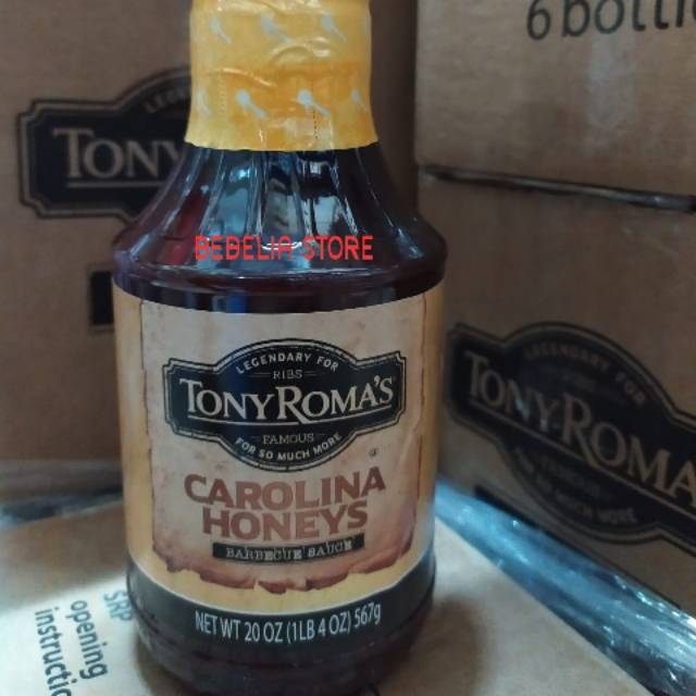 

TONY ROMA'S CAROLINA HONEY 567GR