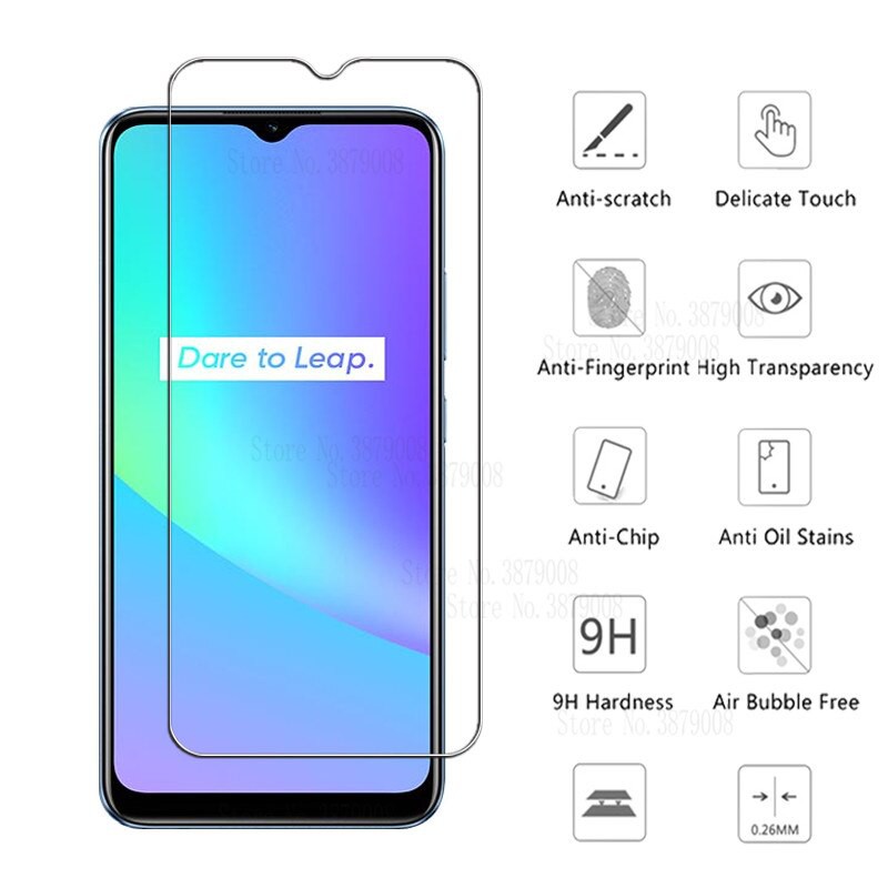 PAKET Tempered glass Layar Clear dan Tempered Glass Camera Lens Realme C25 2021