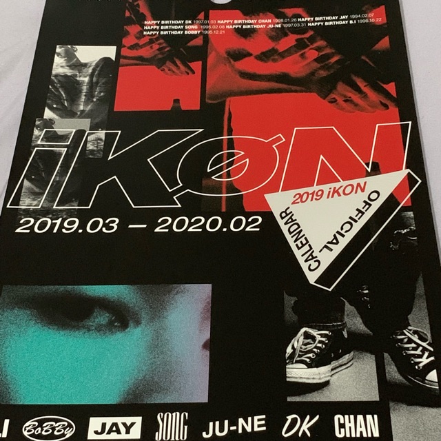 

Official kalender iKON