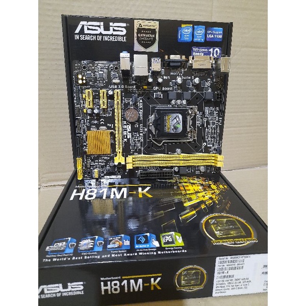 Motherboard Lga 1150 Asus H81 ( Asus H81M-K )