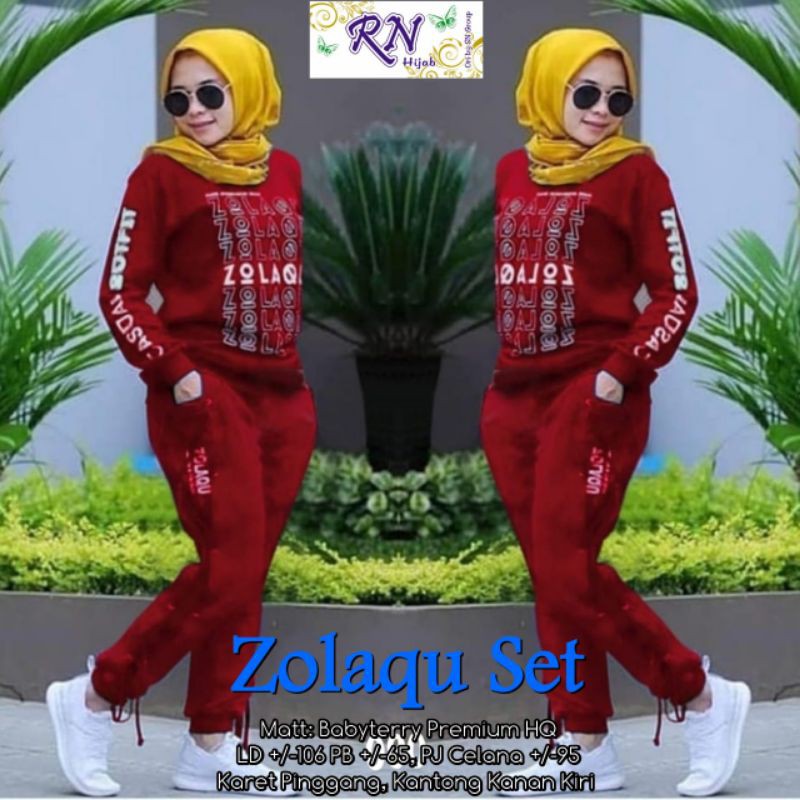 zolaqu set by RN hijab