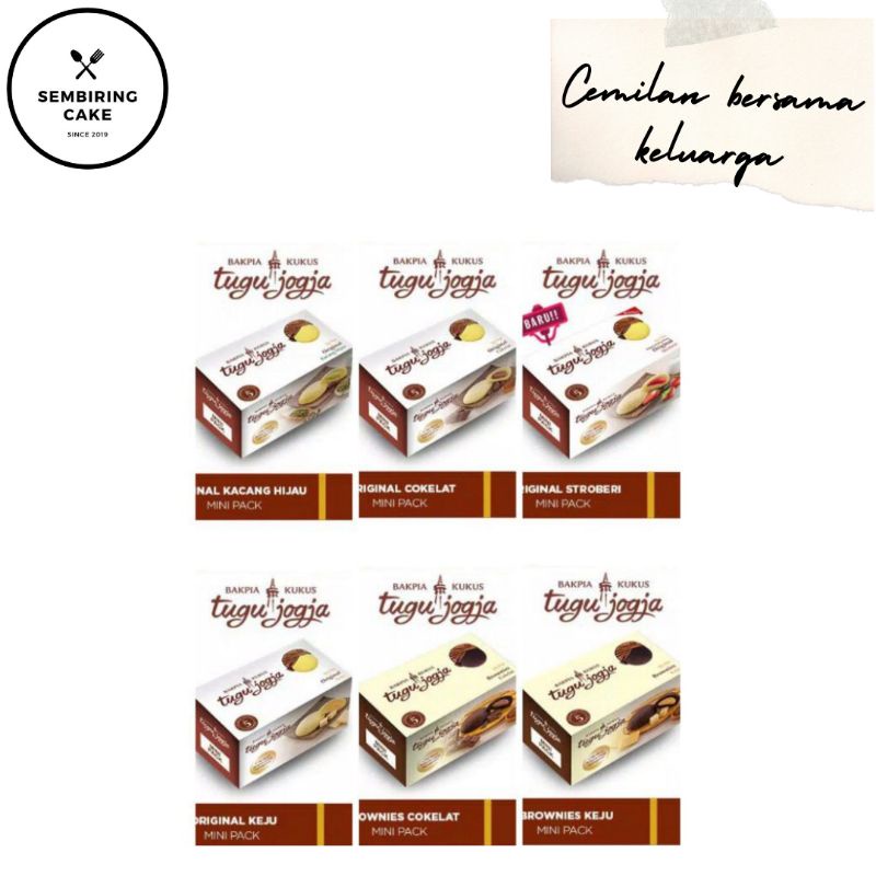 Bakpia Kukus Tugu Jogja isi 5 pcs