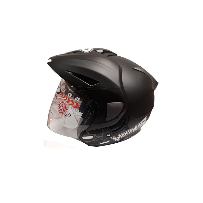 Helm OXY Viper Solid Black Doff
