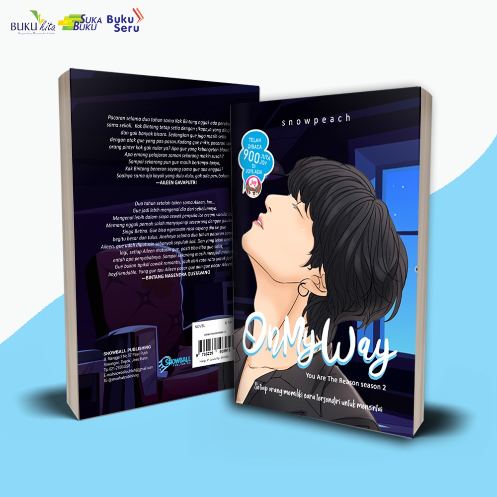 Buku Novel On My Way -  Snowpeach - Snowball Publishing
