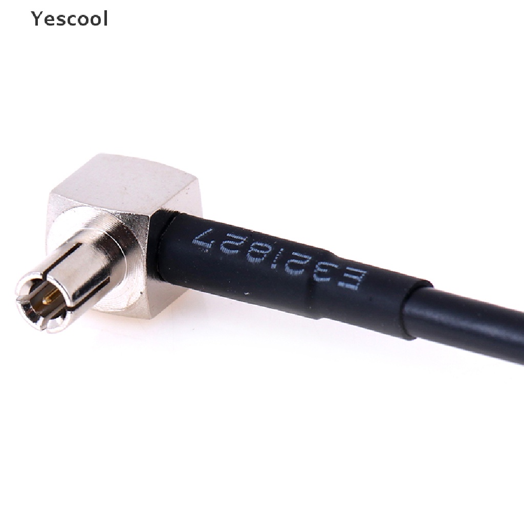 Yescool Kabel splitter y sma female Ke 2 x ts9 male Panjang 15cm rg174