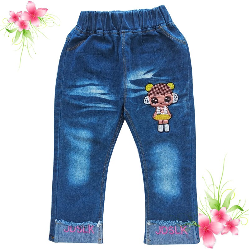 Celana Jeans Anak Perempuan / jeans anak cewek import trendy motif