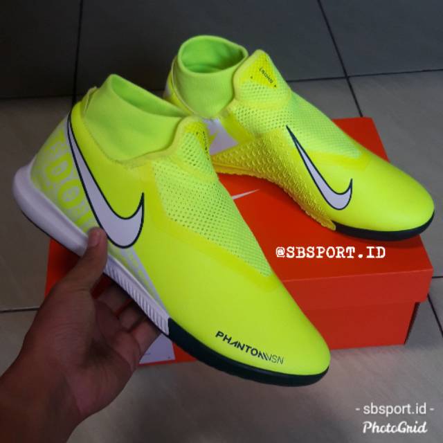 SEPATU FUTSAL NIKE PHANTOM VSN ACADEMY DF IC VOLT