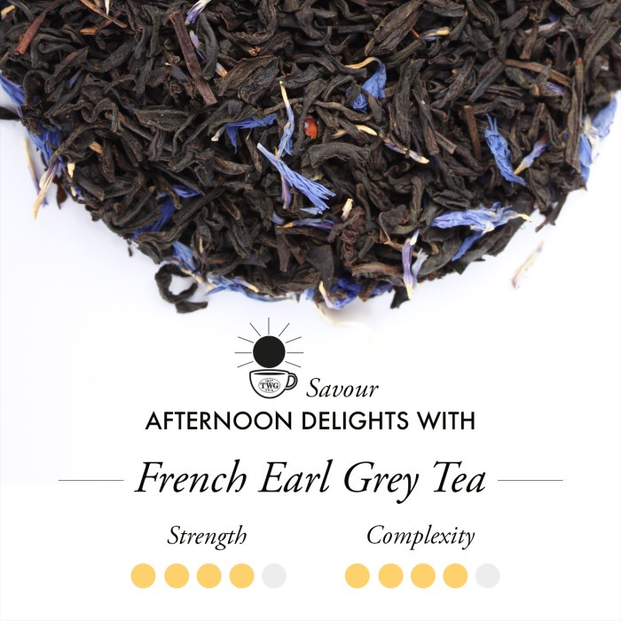 

TEH-DAUN- TWG TEA ǀ FRENCH EARL GREY, COTTON TEABAG -DAUN-TEH.