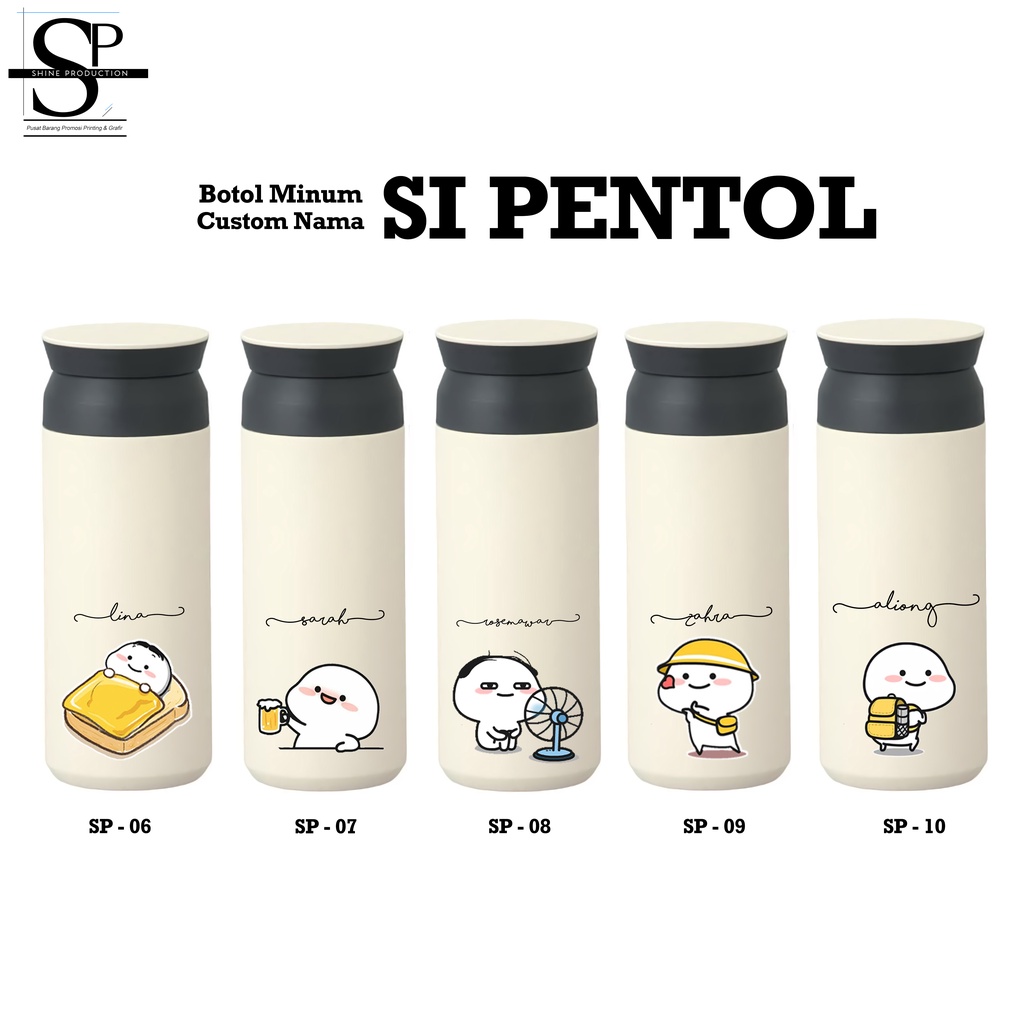 Tumbler Travel Si Pentol Botol Minum