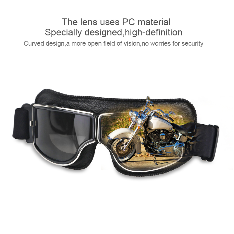 Kaca Mata Anti Silau Motor Herorrider Kacamata Motor Goggles Classic Vintage UV Protection