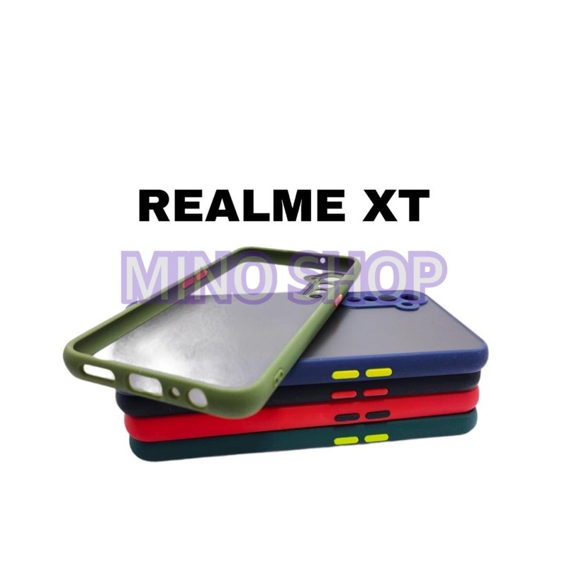 SOFTCASE REALME XT - HARDCASE DOVE MYCHOICE PLUS PELINDUNG KAMERA - AERO CASE