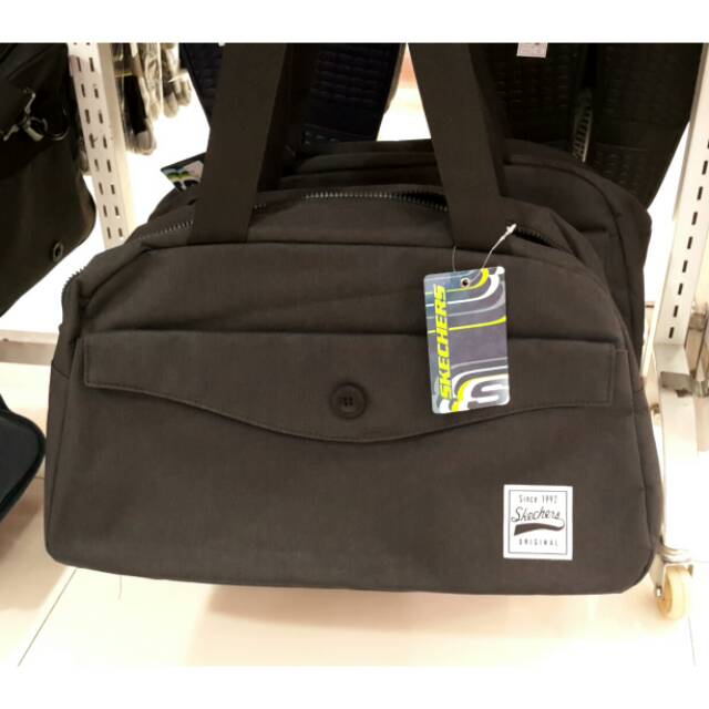 SKECHERS ORIGINAL Travel bag skechers classic. Tas skechers murah ready surabaya