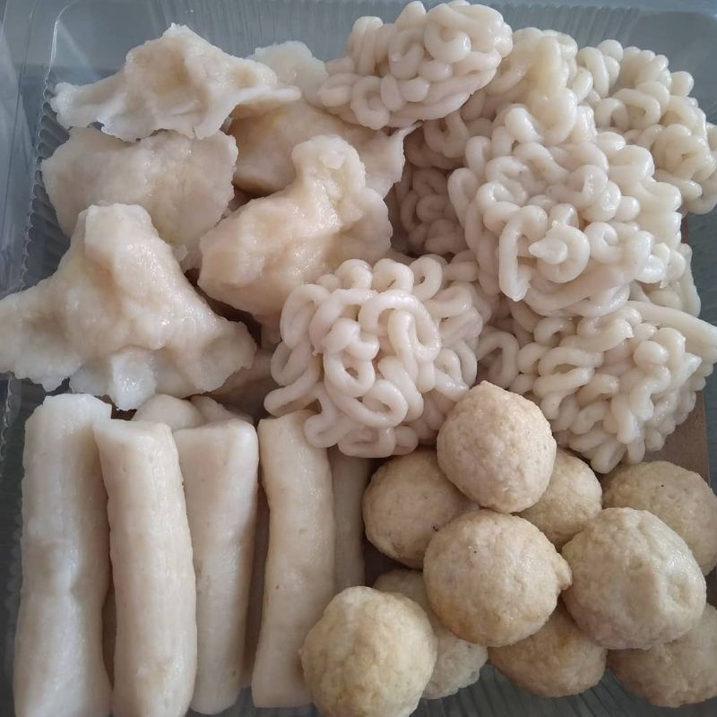 

Pempek palembang premium paket frozen Tenggiri Super