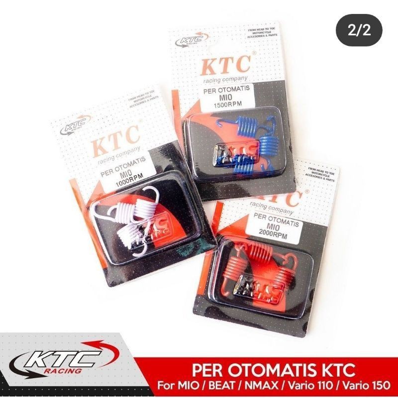 Per Kampas Ganda Per Sentri KTC Original 1500Rpm Nmax,Aerox,Vario,Beat,Scoopy,Mio,Fino