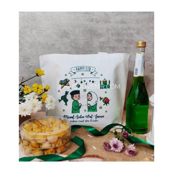 

Totebag Parcel Hampers Bingkisan Idul Fitri Lebaran Kue Kering
