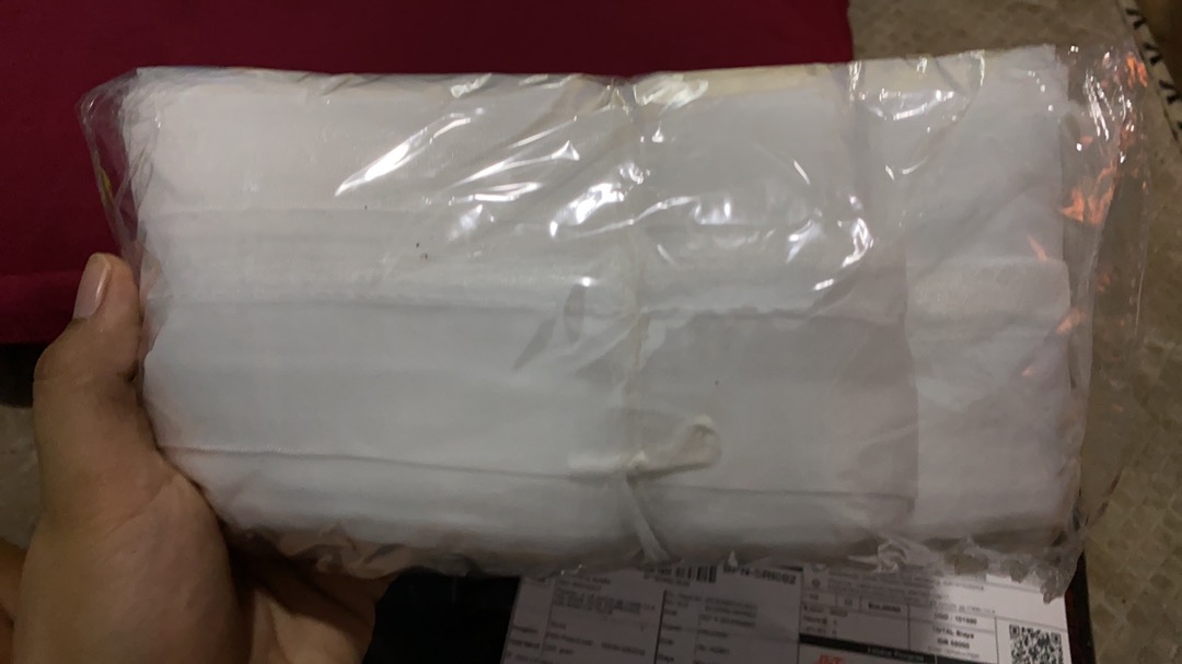 Gorden Vitrase Polos Sipon Foil Premium Imfor Plisket