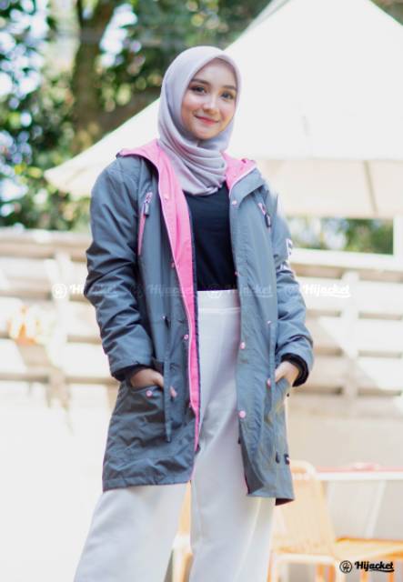 Jaket Hijaber Muslimah Hijacket Montix-7