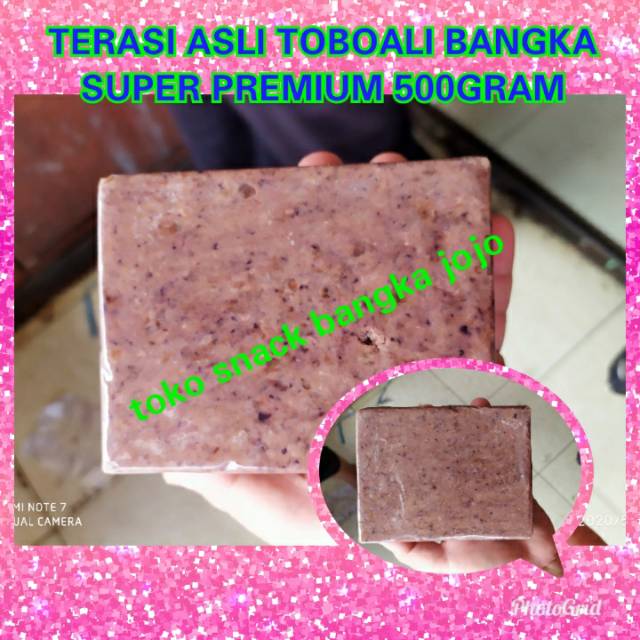 

TERASI BANGKA ASLI TOBOALI KUALITAS SUPER PREMIUM 500GRAM OLEH OLEH MAKANAN BELACAN TERASI BANGKA