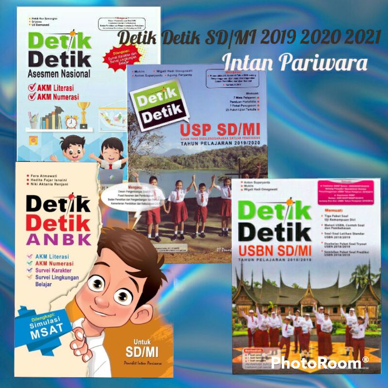 Detik Detik USBN US AKM ANBK 2019 2020 2021 2022 SD/MI by Intan Pariwara