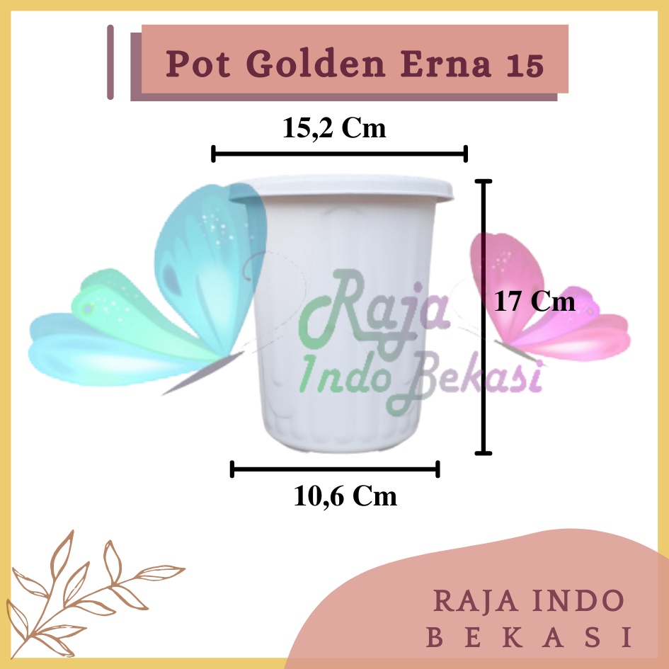 Pot GE15 Golden Erna 15 Putih Garden Of Love Mirip Pot Yogap 10 13 15 Putih Coklat Merah Bata Bening Transparan Pot Yogap 17 18 19 Pot Yogap Murah Pot Bunga Tinggi Pirus Tegak Bagus Tebal