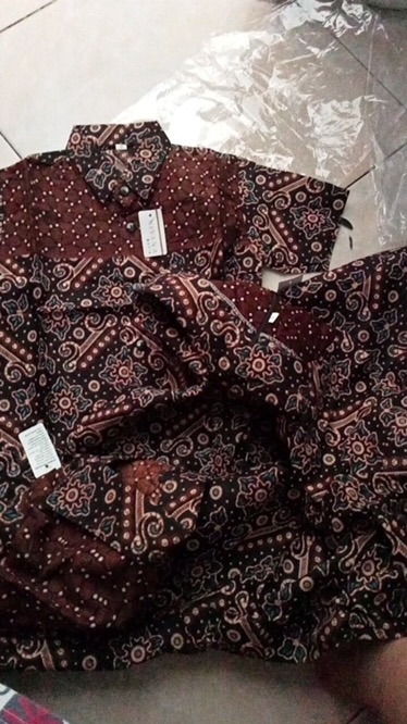Couple Batik Keluarga Motif Mataram Anak Size Terlengkap