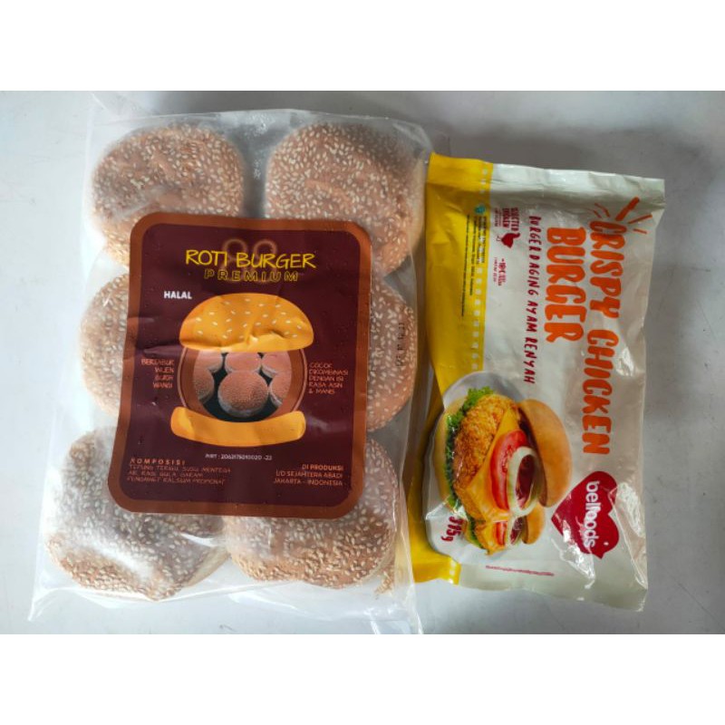 Paket Burger Chicken Crispy