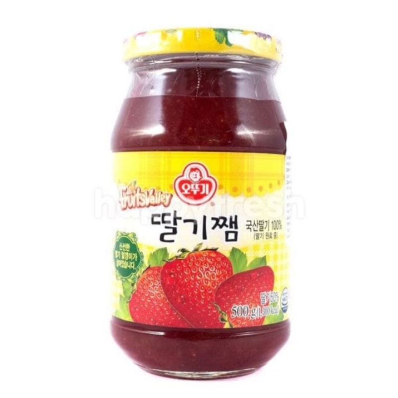 

OTTOGI Strawberry Jam /Selai Stroberi 500gr