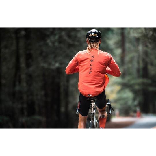 Jacket Sepeda - PEDALED MIRAI ALL WEATHER JACKET - BRICK RED