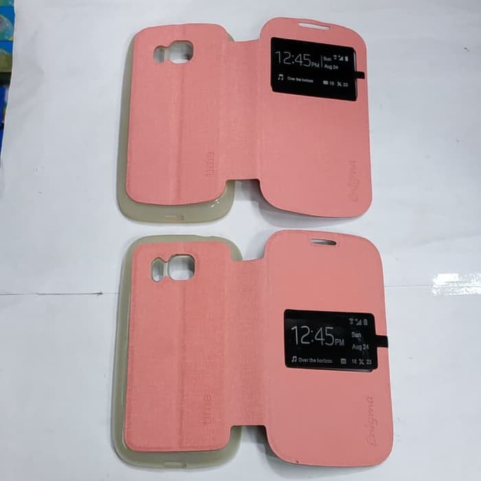 ANDROMAX C sarung flip cover ume/ sarung model buku MANTUL