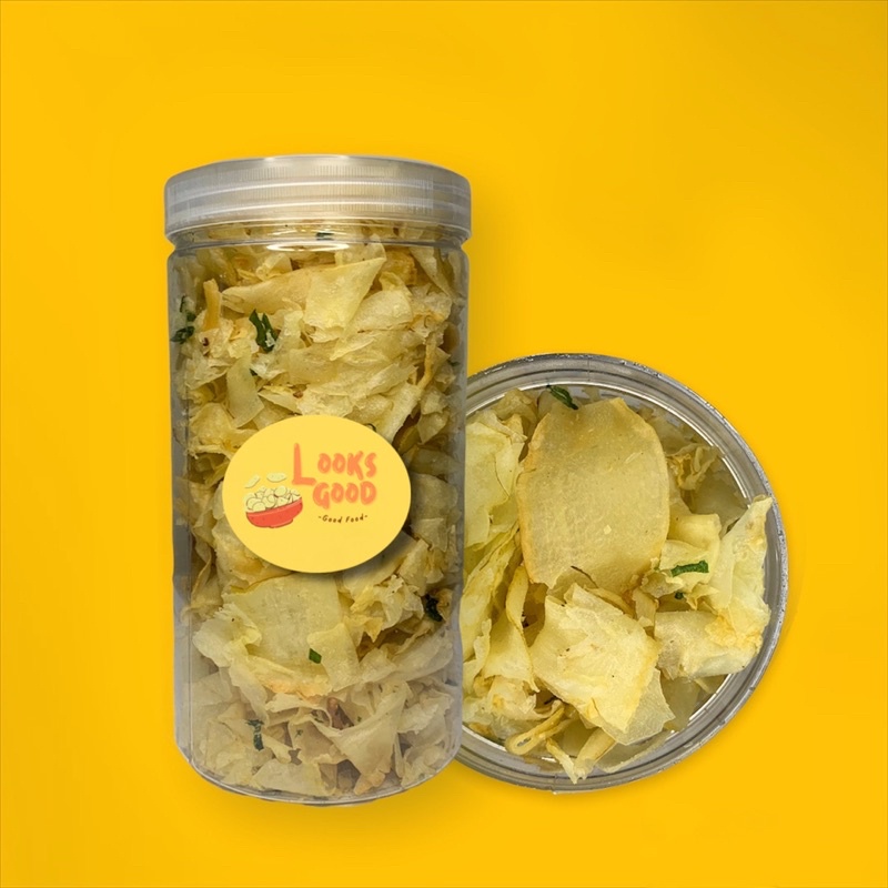 

Kripik Singkong Gurih Nagih - Toples 250 gr