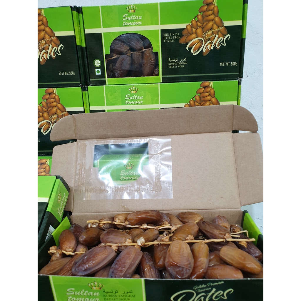 Kurma Palm Fruit Tangkai DATES 500gr 12 kotak exp 2024