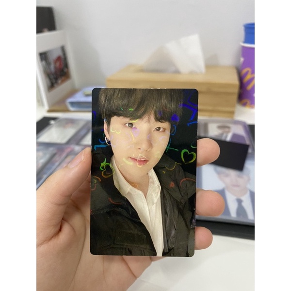 bts suga yoongi lucky draw FC Japan be essential photocard