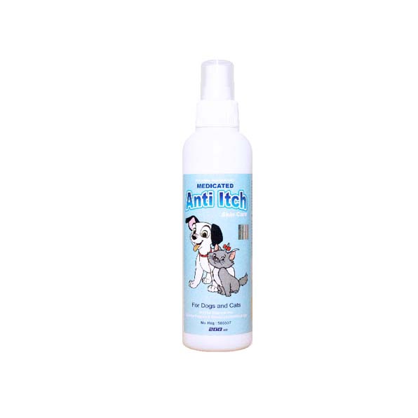 Raid All Spray Anti Itch 200ml / Spray Anti Jamur dan Itch Kucing &amp; Anjing Murah