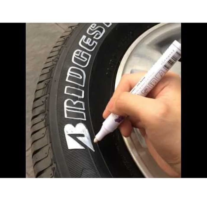 Spidol Ban Mobil Motor TOYO Karet Car Tyre Paint Marker Toyo Permanent - Putih