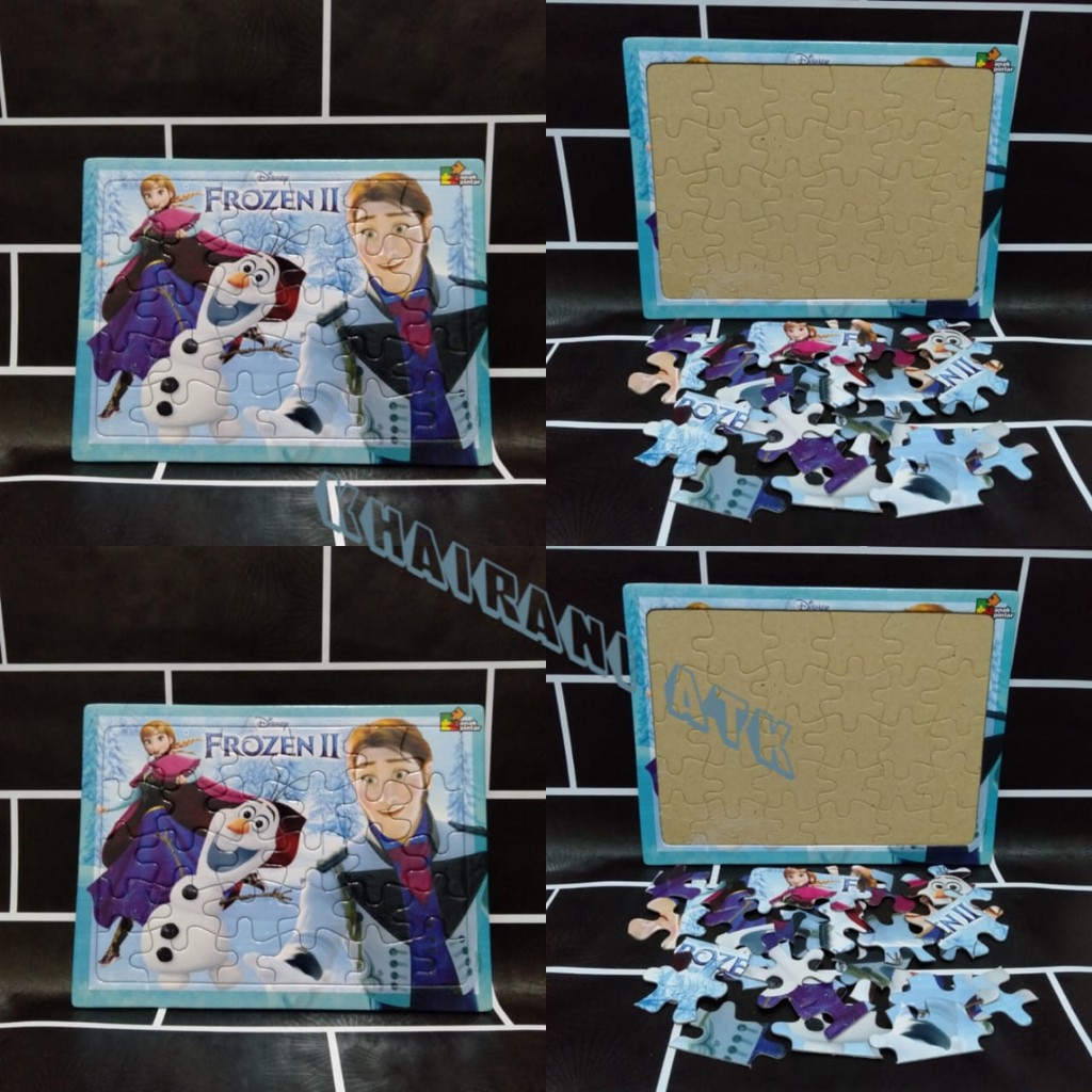 

4pcs campur puzle kerakter frozen dll