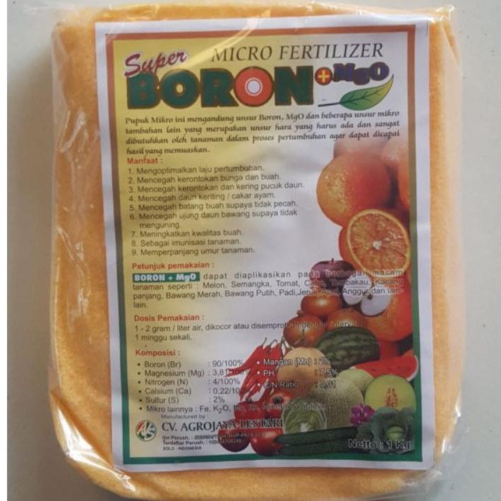 Pupuk Super Boron + Mgo 1Kg