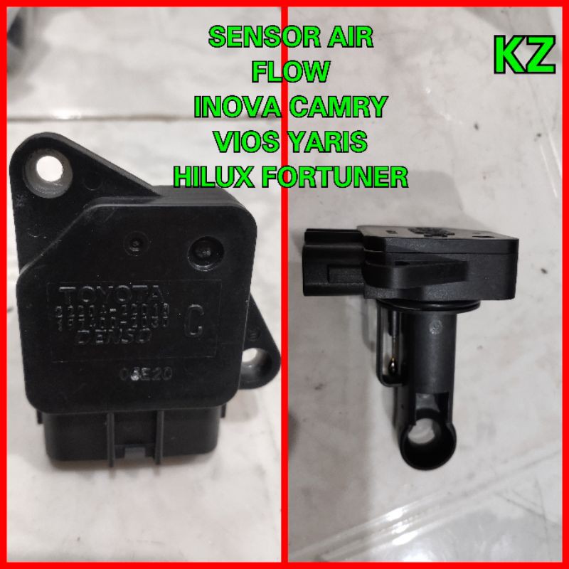 SENSOR AIR FLOW VIOS YARIS HILUX FORTUNER CAMRY ORIGINAL