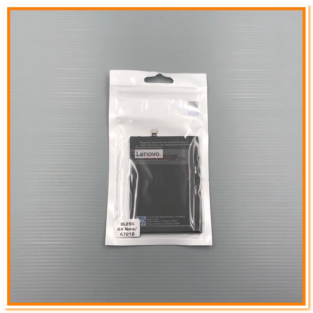 BATERAI LENOVO K4 NOTE BATERAI LENOVO A7010 BATERAI LENOVO BL256 ORIGINAL