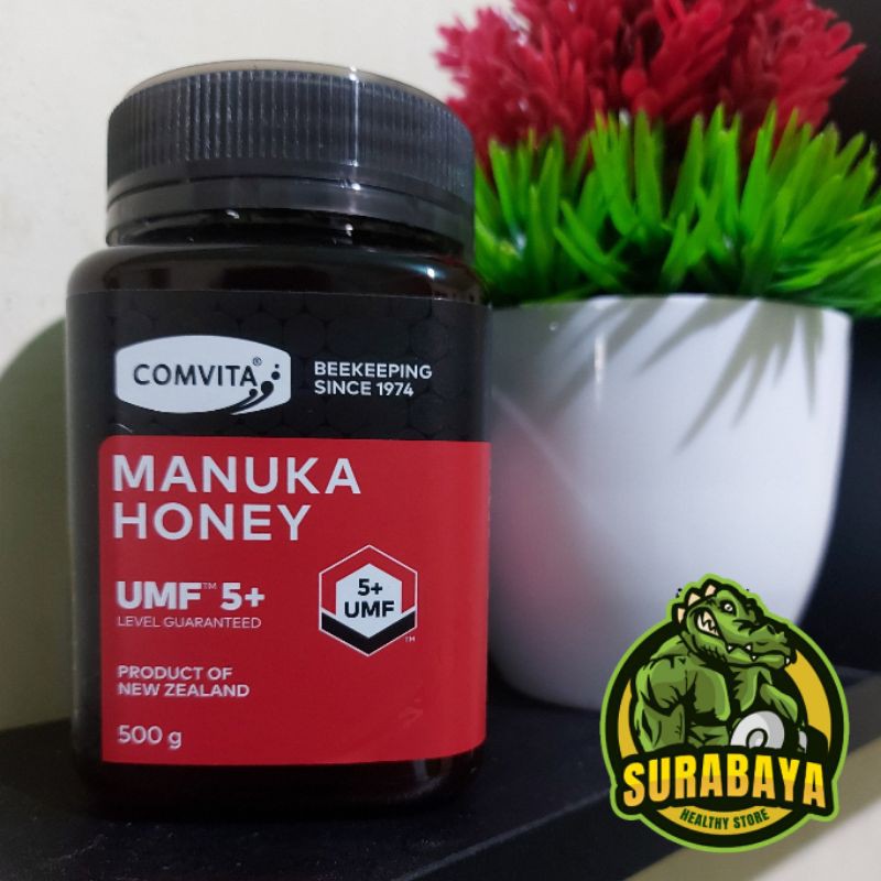 COMVITA MANUKA HONEY 5+ 500 GRAM ORIGINAL NEW ZEALAND MADU HERBAL ANTI OKSIDAN &amp; RADIKAL BEBAS