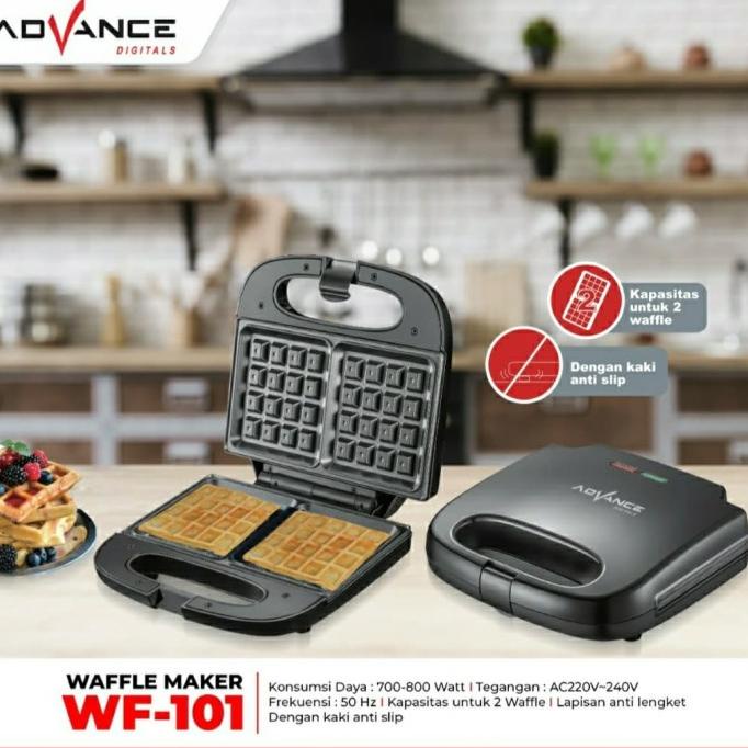 ADVANCE WAFFLE MAKER/CETAKAN WAFFLE WF-101