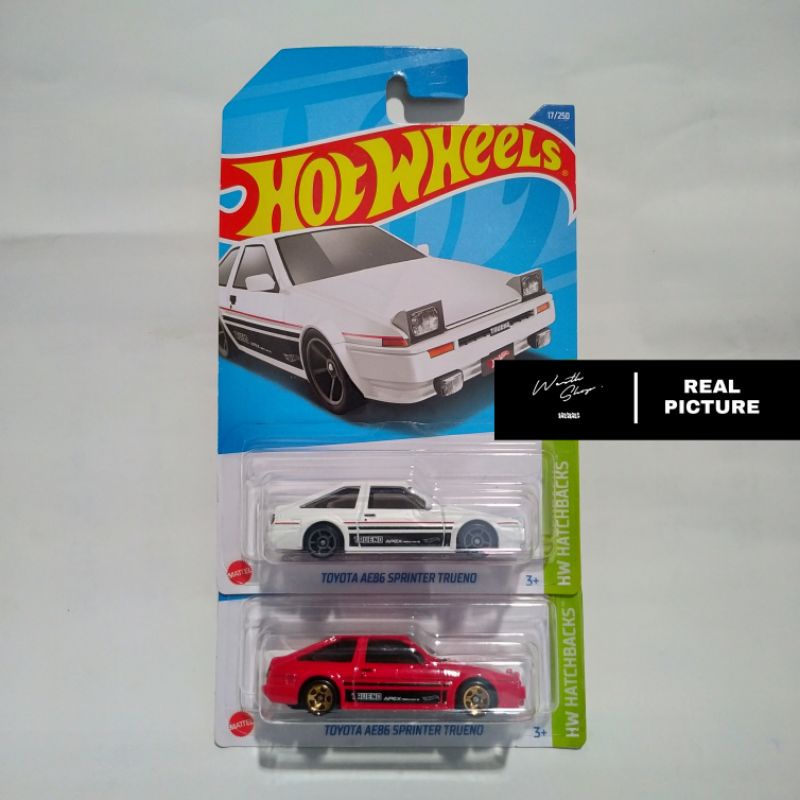 Hotwheels Toyota AE86 Sprinter Trueno