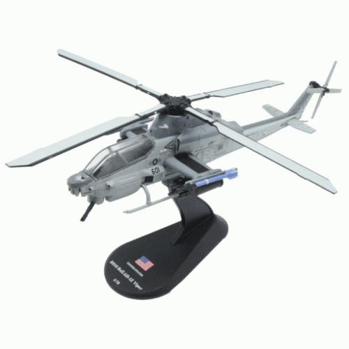 Diecast Militer Amercom 1/72 Helicopter - Bell AH-1 Z Viper