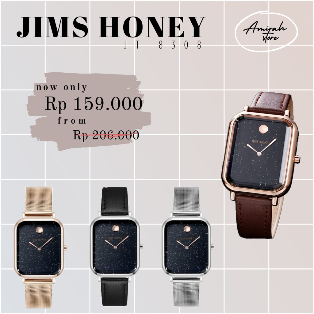 Jam Tangan Pria Jims Honey JT 8308 / Men Watch / Jam Tangan Analog / Jam Tangan Pria