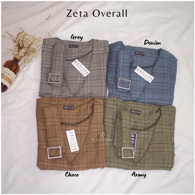 ZETA OVERALL DRESS INNER DRESS MOTIF