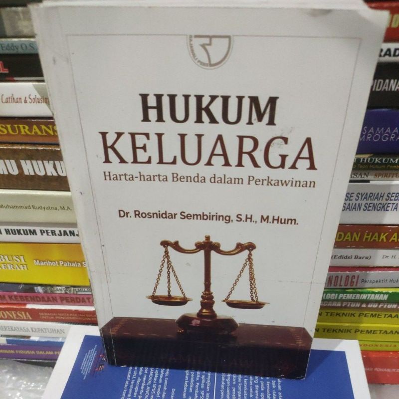 

Hukum keluarga harta harta benda dalam perkawinan by Rosnidar Sembiring