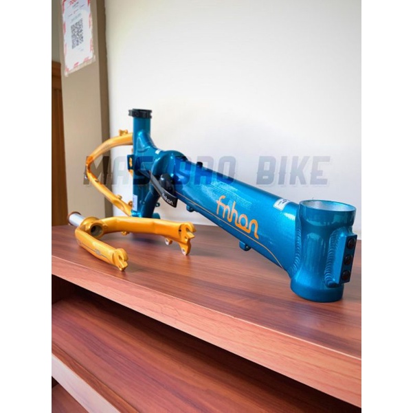 Frame set fnhon blast new 2 warna discbrake terbaru 2021 not dahon element pacific polygon murah