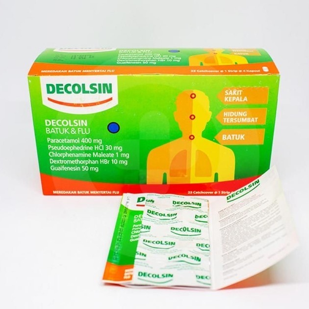 DECOLSIN 1BOX 25STRIP @ 4KAPSUL