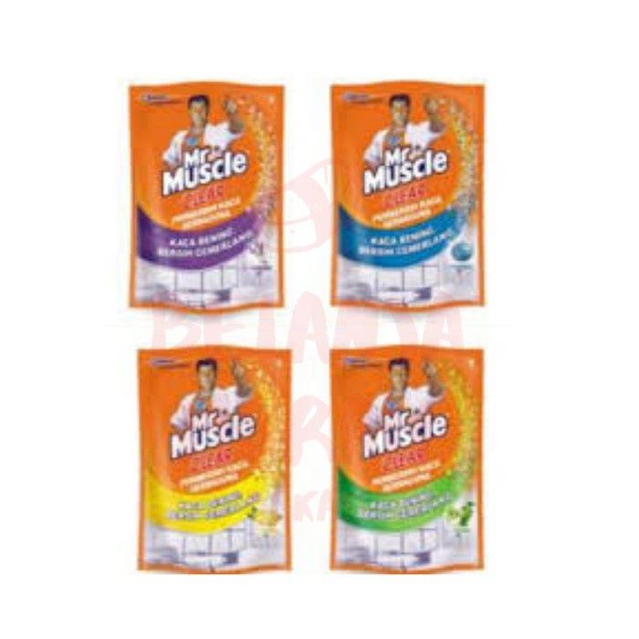 Mr Muscle Pembersih Kaca Refill 440 ml